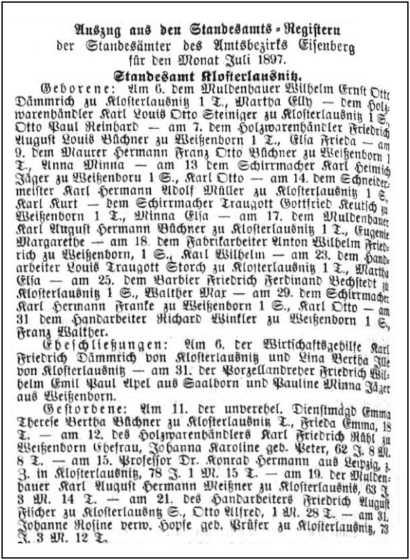 1897-08-17 Kl Standesamtsregister